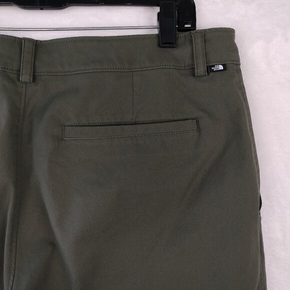 The North Face Men City Standard Modern Fit Pant Size 36x32 Green Hiking Stretch - Picture 12 of 15